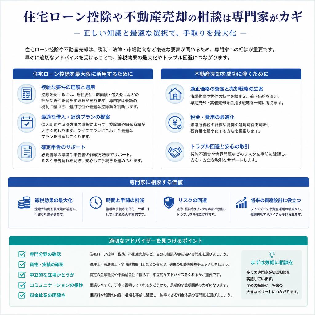 専門家に相談するメリット