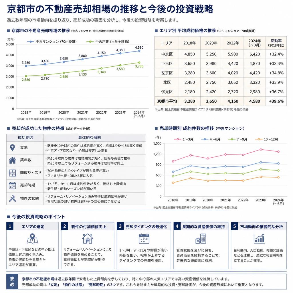 過去の売却相場を振り返る