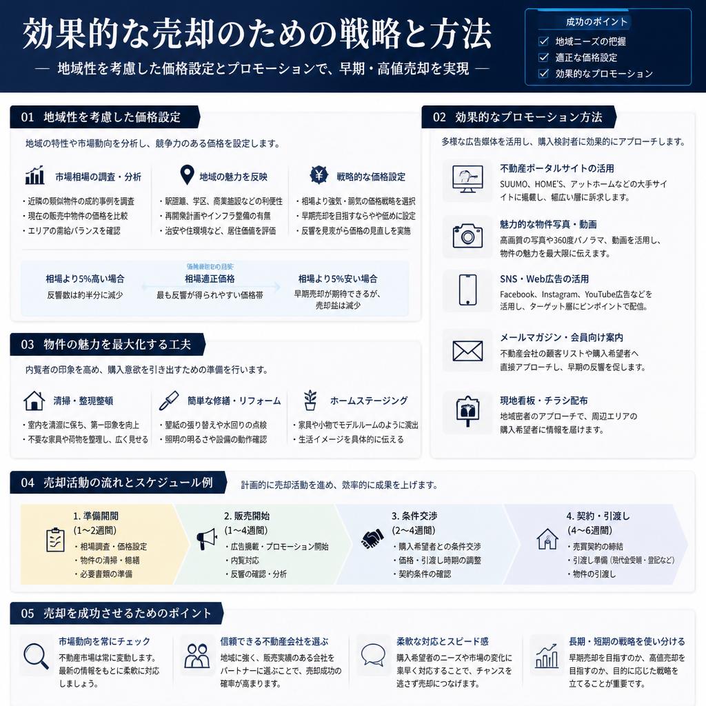 売却のための効果的な戦略とは？