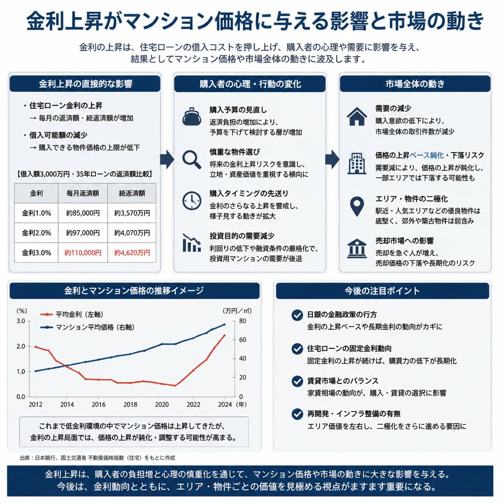 マンション価格の動向